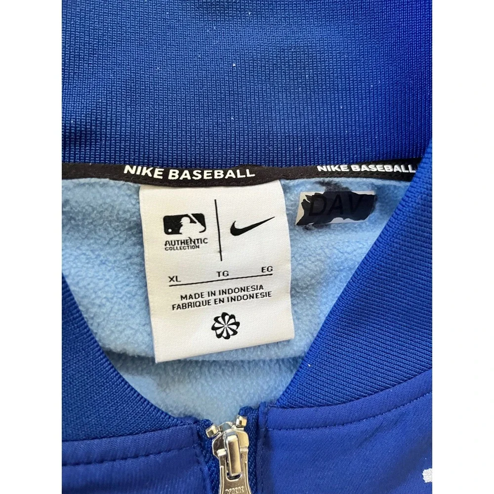 Nike Kansas City Royals MLB Authentic Collection Dugout Jacket Mens XL Full Zip